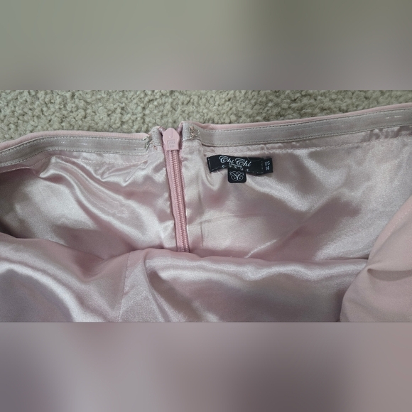 Chi Chi London Wanda Pink High-Low Formal Dress Size 14 - Picture 3 of 14
